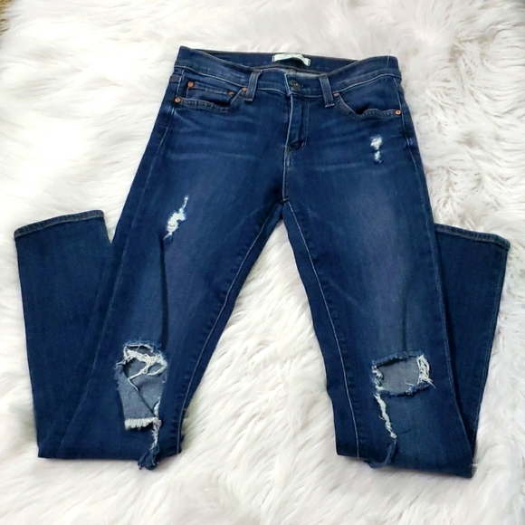 🥳🥳HOST PICK🥳🥳 "PRINCIPLE" ANTHROPOLOGIE DENIM JEANS SZ 25 - Picture 3 of 5